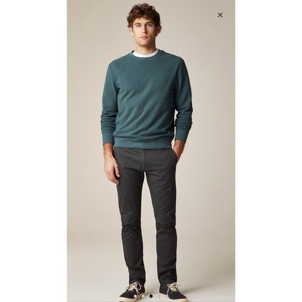 J. Crew 484 Slim-fit stretch chino pant in Onyx Grey NWT Size 32/32